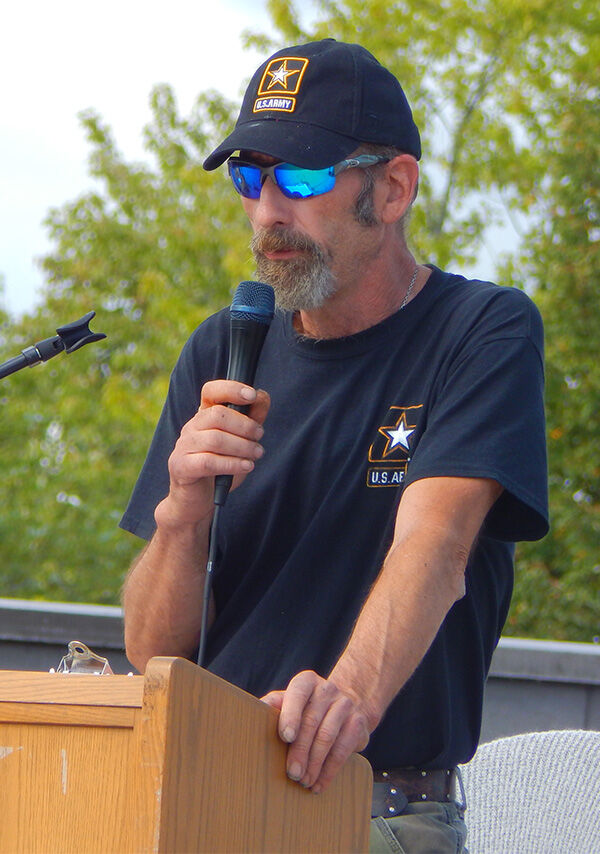 SPEAKING HIS PEACE